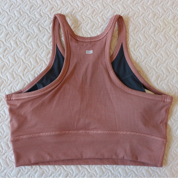 prAna | Cloud Blush Heather Becksa Bralette Soorts Bra - L - Picture 3 of 5
